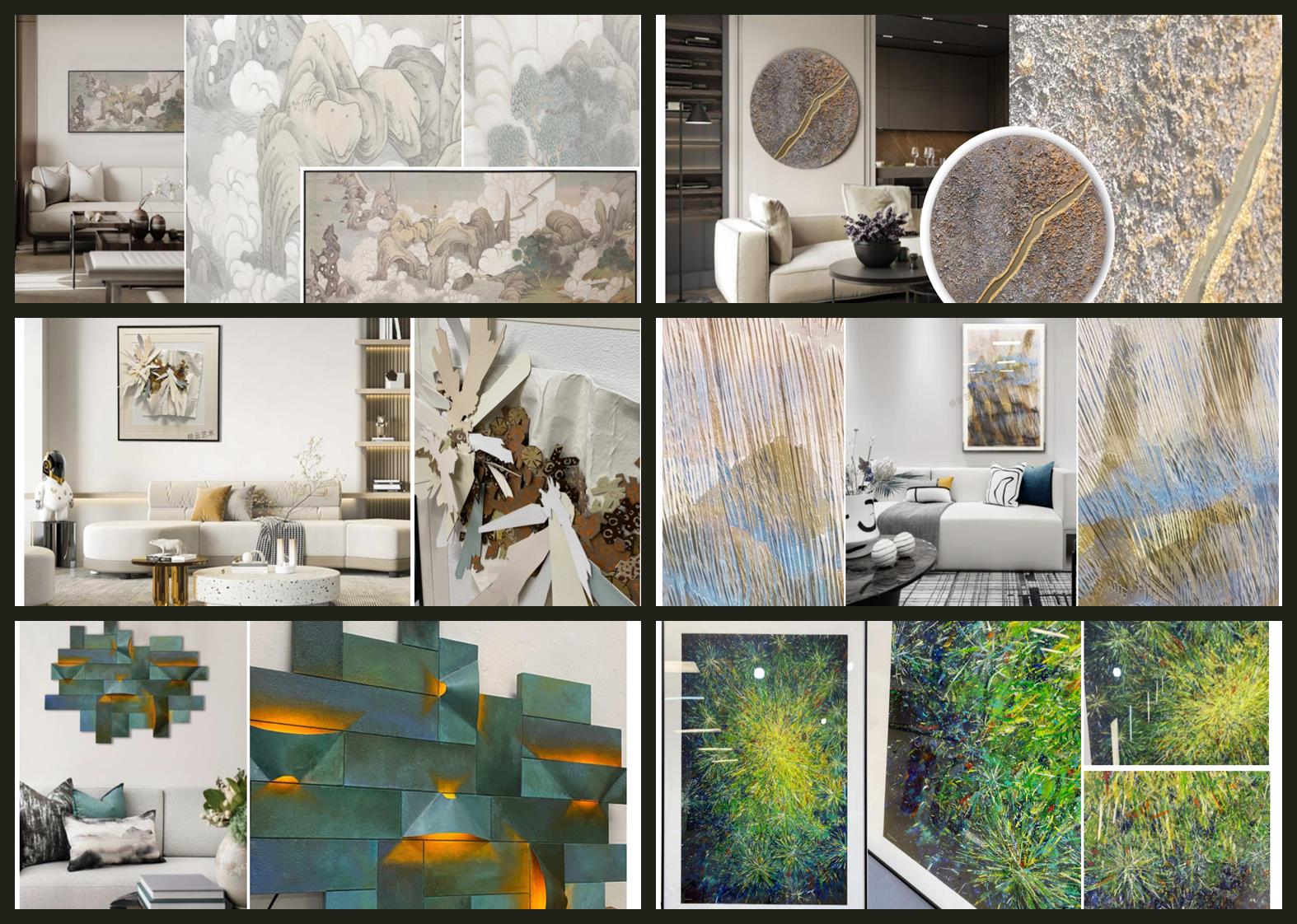 Selected custom artwork references